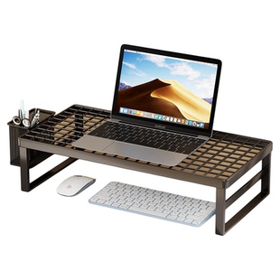 显示器增高架桌面置物架电脑屏幕垫高底座显示屏抬高笔记本游戏本散热架烧烤架macbook联想拯救者y7000p支架