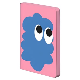 现货德国艺术创意设计nuuna笔记本经典彩色图案潮流时尚软皮本子