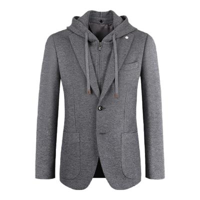 LAMPO/蓝豹可脱卸帽休闲西服