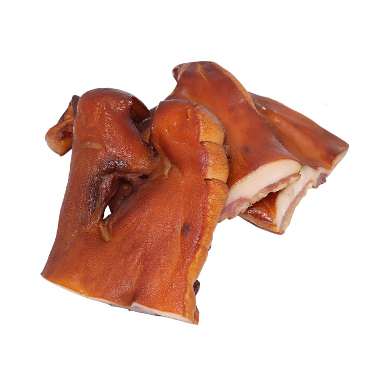 烟熏腊猪脸肉湖南特产柴火烟熏不腌肉/腊肉/腊禽类