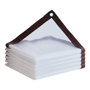 透明挡风布防寒保温pvc防水布加厚挡雨摆摊户外遮雨布塑料布篷布