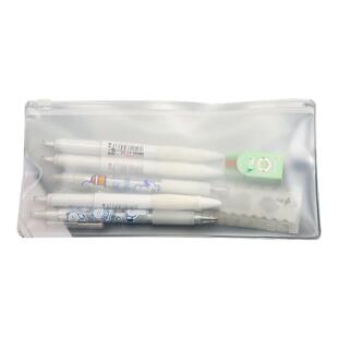 新款EVA硅胶考试专用袋子中考高考无金属透明准考证袋a4磨砂文件袋学生收纳文具袋a5学习资料拉链袋A6试卷袋