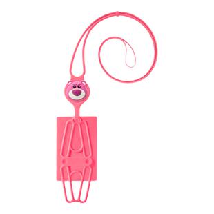 Bone颈挂手机绑iPhone17Pro手机壳附带卡套适用迪士尼可爱苹果17华为Mate XT保护套通用绑绳硅胶挂脖防丢吊绳