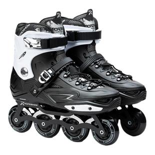 乐秀RX4S成人轮滑鞋初学大学生成年男女溜冰社团直排轮专业平花鞋