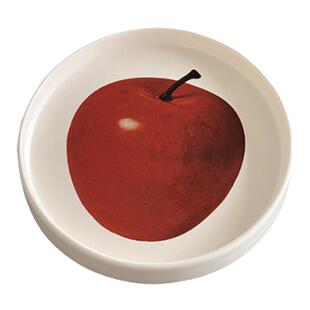 SoftServe柔软供应 《红苹果》陶瓷小碟子 水果甜点餐盘 杯托盘