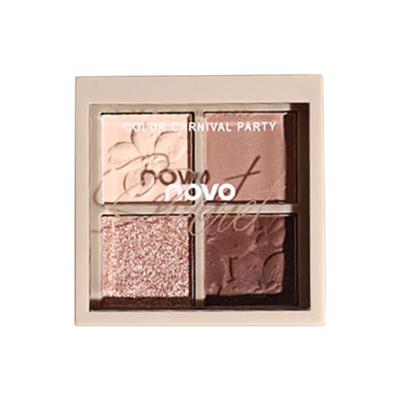 novo四色眼影水泥大地学生珠光