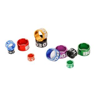 牡丹玄凤虎皮鹦鹉脚环超轻八哥鸟用鹩哥活扣小太阳专用脚环识别环