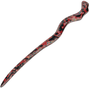 大漆工艺簪子盘发中式发簪木胎汉服配饰头饰福州非遗手工螺钿漆器