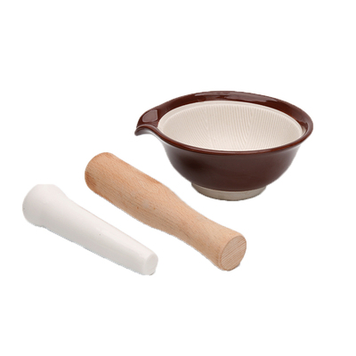 日式陶瓷米糊碗研磨碗辅食碗餐具