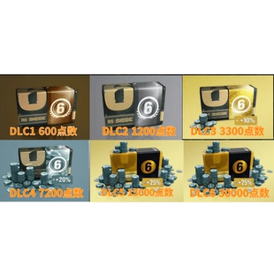 steam游戏彩虹六号r6点数充值10年季票围攻X补给迎新包通行证XBOX