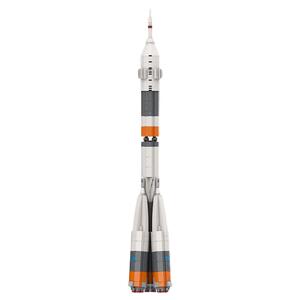 联盟号火箭积木太空航天拼搭模型