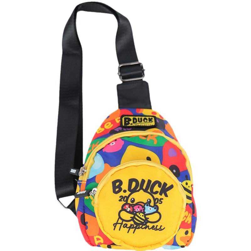 B.Duck小黄鸭轻盈胸包迷你耐脏小