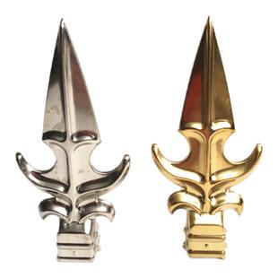 304A欧式不锈钢庭院围栏捍卫/樱尖枪头/配件围栏罗马门枪头201