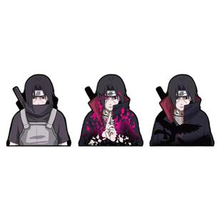 火影忍者3D渐变幻术贴纸水门幻卡佩恩变脸带土鸣人卡卡西须佐波鼬