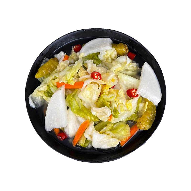 酸辣包菜泡菜酸甜倪小厨兰溪特产