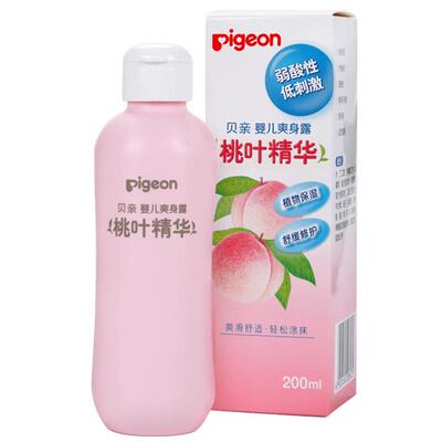 贝亲植物保湿婴儿爽身露