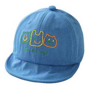 宝宝帽子春秋季夏薄款儿童遮阳可爱超萌鸭舌帽男童女童韩版棒球帽