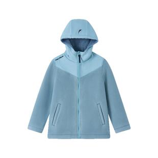 NAUTICA/诺帝卡童装 男童女童加绒外套秋冬季儿童加厚保暖连帽衫