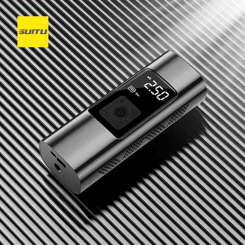 车载无线数显式高压小型便携打车载气机多功能充气泵气泵打手持