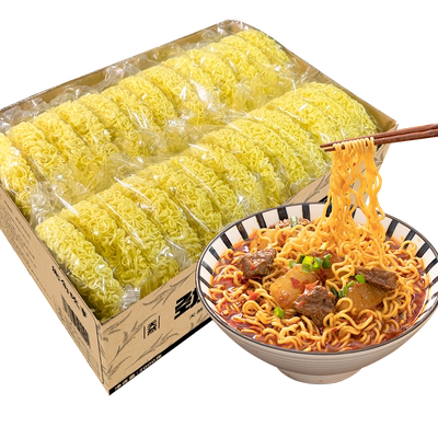 非油炸方便面面饼大碗面整箱炒面