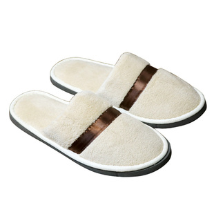 五星级酒店拖鞋非一次性加厚可洗日式居家室内木地板待客静音防滑