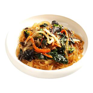 富爸爸韩式粉丝炒杂菜300g懒人速食方便菜 加热即食主食 可佐餐