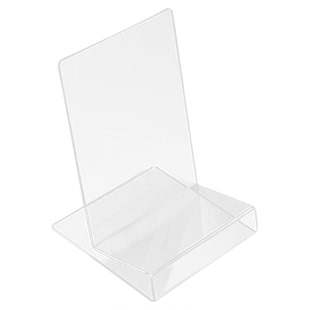 亚克力透明书立书托架书店图书馆展示架桌面塑料书挡书夹阅读收纳