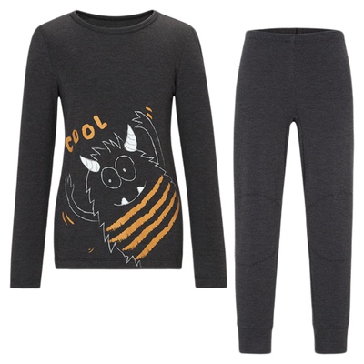 新款爱慕儿童官方正品保暖内衣男女童秋冬秋衣秋裤睡衣套装