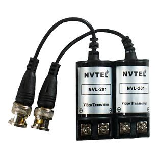 包邮2只监控无源网线BNC接头转换器 模拟视频双绞线Q9公头传输器