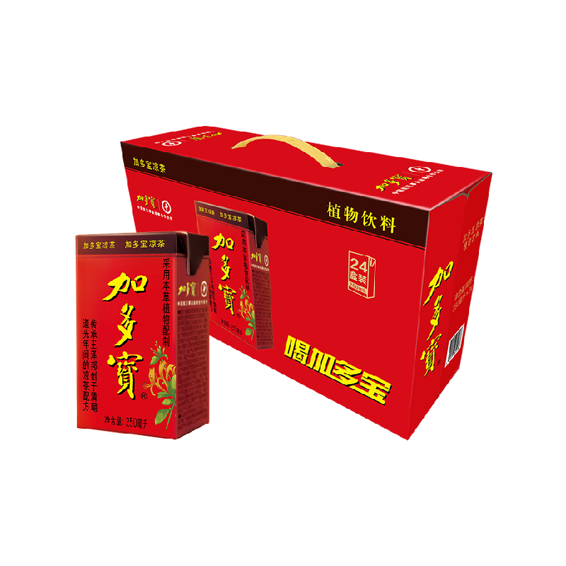 加多宝本草植物凉茶250ml*24盒