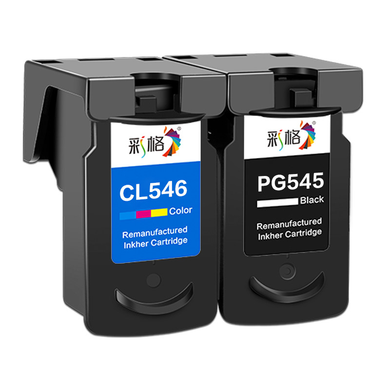彩格适用佳能PG545XL墨盒 CL546XL墨盒套装Canon MG3050 2550 2450 MG2550S MG2950 MX495 ts3150打印机墨盒