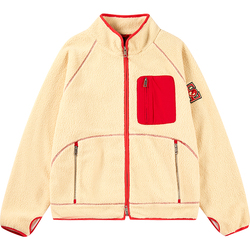 ecko红犀牛摇粒绒加厚立领夹克