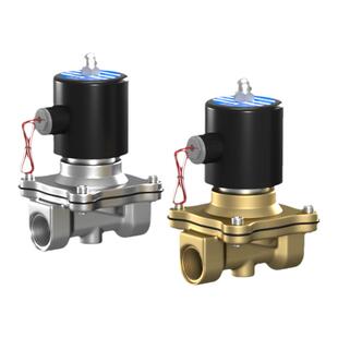 2W025-08常闭电磁阀水阀AC220V 气阀DC24V DC12V 2分3分4分6分1寸