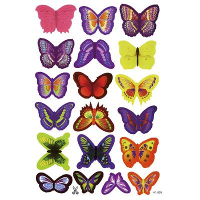 仿真蝴蝶卧室客厅创意墙壁装饰