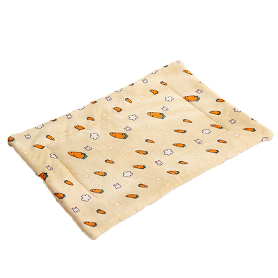 狗窝冬季保暖猫窝垫子狗狗睡垫猫垫子加厚地垫睡垫毛绒宠物小毯子