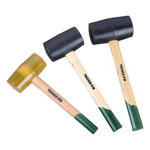 橡胶锤安装锤子大号橡皮锤尼龙贴地板瓷砖安装锤实心锤头拓印榔头