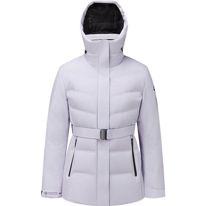 波司登新款羽绒服女款高端户外GORE-TEX面料高蓬鹅绒保暖收腰
