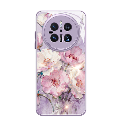 水粉花卉适用华为mate70手机壳