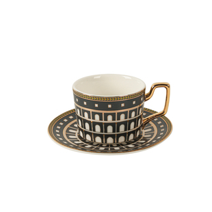 爱莉卡贝叶Erica Beyer  世界著名地标欧式镀金陶瓷下午茶咖啡杯