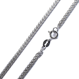 锁骨链女S925纯银项链女素链2026毛衣链无吊坠长款挂绳银链子配玉