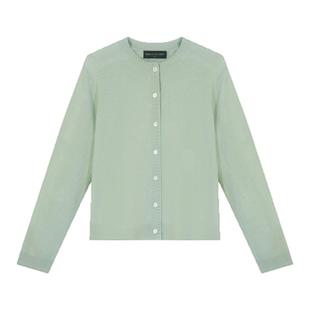 ZB/珍贝2025秋冬新品100%山羊绒时尚百搭 圆领女开衫时尚搭/56459