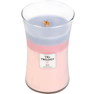 WoodWick美国WW香薰蜡烛三部曲香氛浪漫礼物海岸线心动信号同款