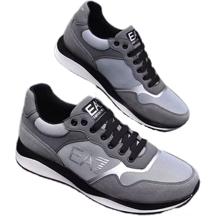 ea7男鞋男士运动休闲鞋高档奢侈品男鞋透气时尚青年潮流百搭板鞋