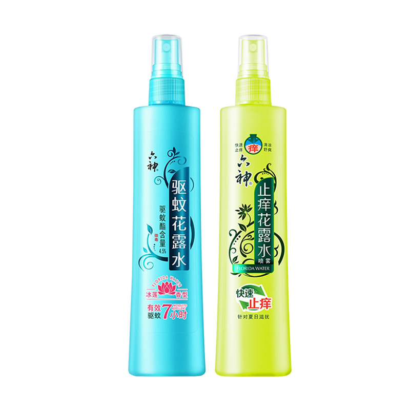 六神花露水驱蚊止痒喷雾香水型持久留香正品官方旗舰店香薰室内
