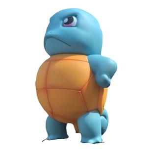 汽车外部装饰摆件可爱杰尼龟车顶车尾公仔挂件摩托车网红创意搞怪