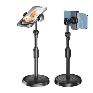 手机支架桌面自拍直播懒人多功能万能拍摄神器2024新款拍视频抖音拍照360°俯拍旋转升降落地固定伸缩支撑架