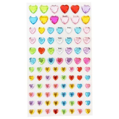 迪梦熊儿童3D钻石爱心贴纸奖励