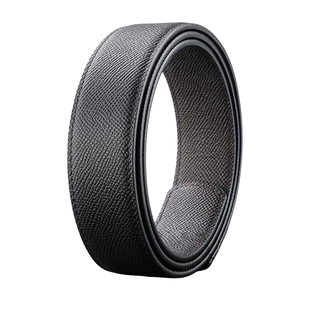 头层牛皮皮带男款不带头真皮纯打孔腰带皮条无头新款正品男士裤带