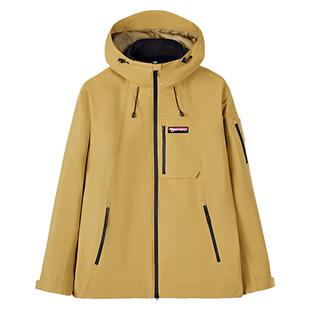 [王俊凯同款]骆驼冲锋衣女款2025秋冬新款三合一防风防水正品女