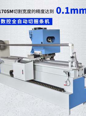 双数控双步进全自动切捆条机 皮革箱包服装直斜纹切条机 CJ-170SM